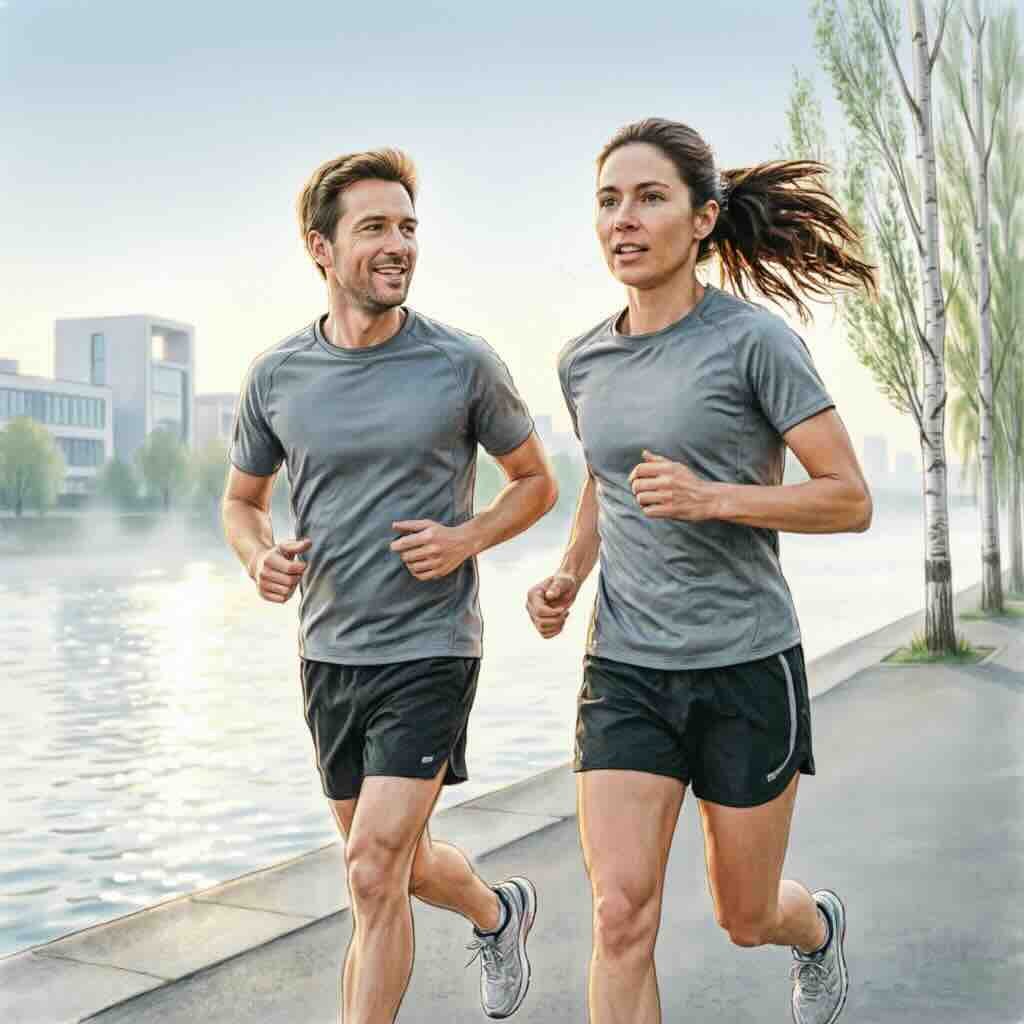 Эффект попутчика: почему с напарником пульс ниже, а бежать легче?